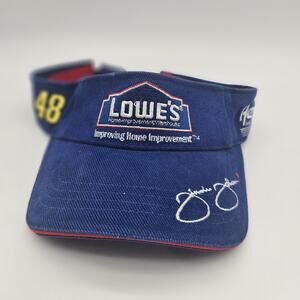 Hendrick Motorsports Hat Cap Strap Back NASCAR Racing Jimmie Johnson Mens 48